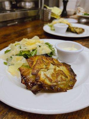 Seared Artichoke Hearts