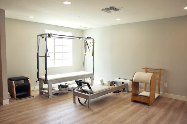 Our Private Pilates space