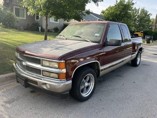 1997 Chevrolet c1500 that the post is referring to