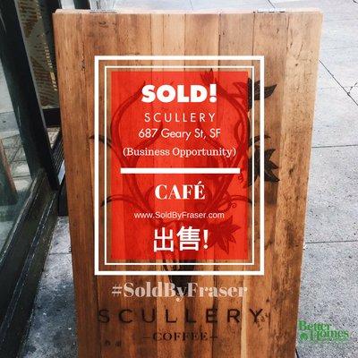 Scullery @ 687 Geary St, San Francisco, CA - SOLD