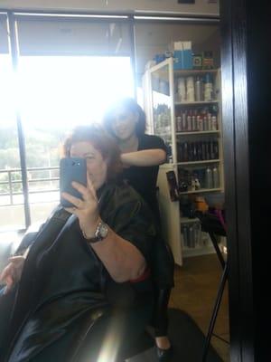 I'm keeping my redhead status at @studio15salon