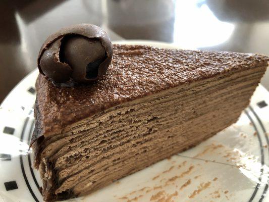 Chocolate Mille Crêpes