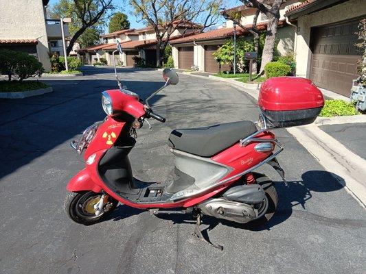 My "$500" scooter that he would sell for 1900+