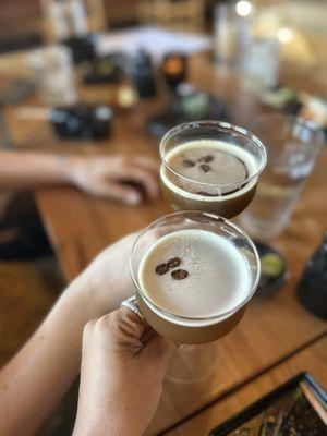 Espresso martini & NA espresso martini