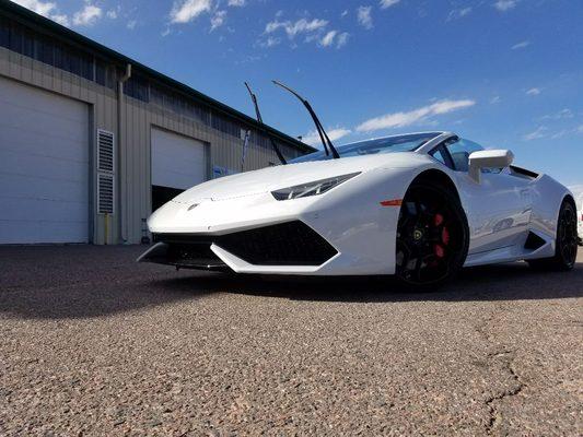 Lamborghini Hurrican freshly detailed by Elegant Detailing Llc