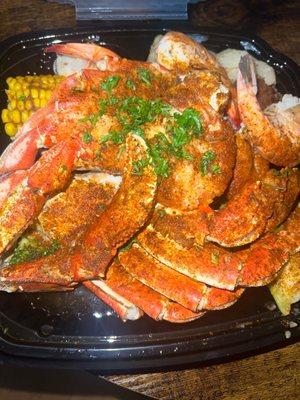 Dungeness & Jumbo Shrimp Platter