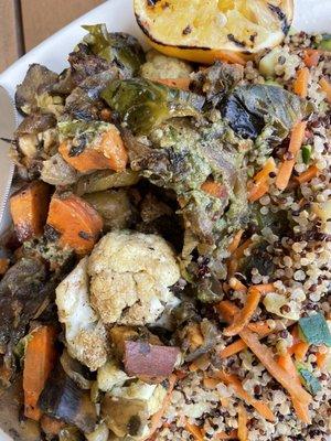 Grilled Veggies & Quinoa with Veggies