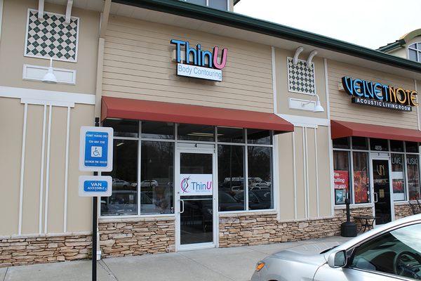 The front of the ThinU store on Old Milton Parkway in Alpharetta, GA