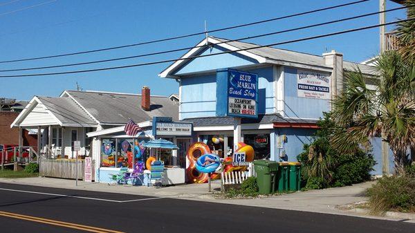 THREE BLOCKS NORTH OF KURE BEACH STOP LIGHT. 309 NORTH FORT FISHER BLVD. KURE BEACH, NC 28449