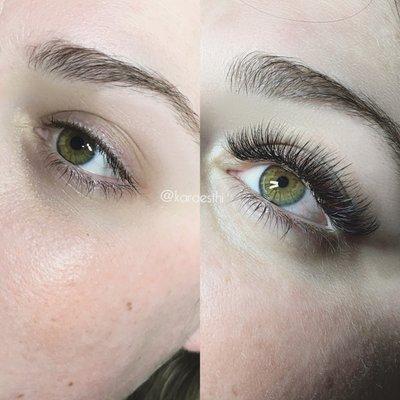 Volume lashes