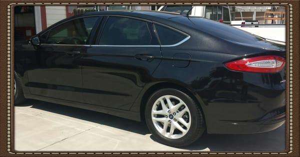 Quality beautiful job! Modesto Advanced Window Tinting