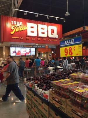 Inside H-E-B Odessa West