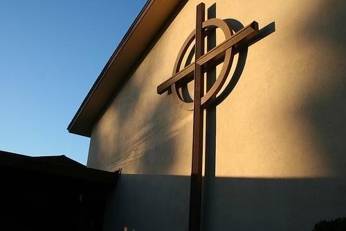 Cross on the Social Hall