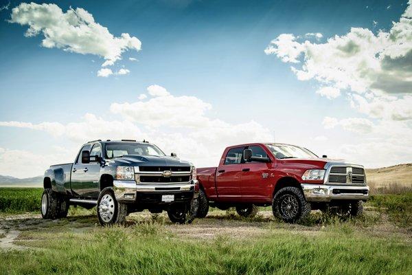 Come in and test drive a truck today.