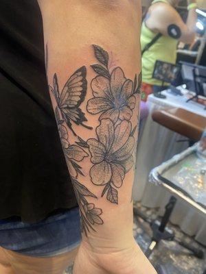 Floral Tattoo