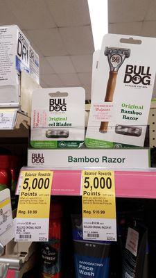 This must be a new product. Bamboo razor