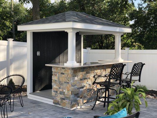 6x8 Avalon Poolside Bar