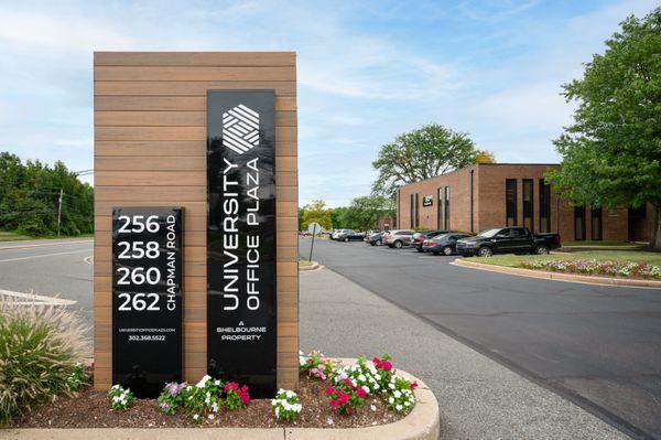 University Office Plaza Entrance