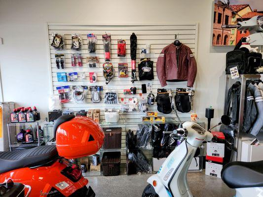 Your one-stop-shop for all things two-wheels. We carry riding gear, accessories, tires, oils & more