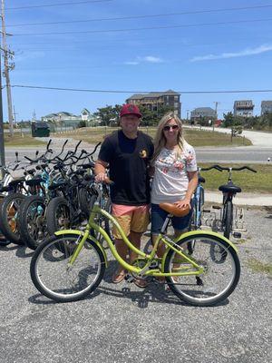 Phenomenal & sharp looking equipment! Thank you, Island Cycles for the advice about the island too. See you next year!