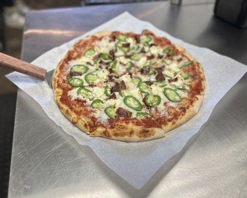 Jalapeno Popper Pizza