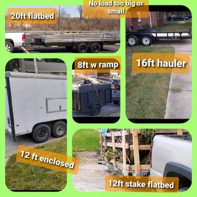 Multiple hauling options