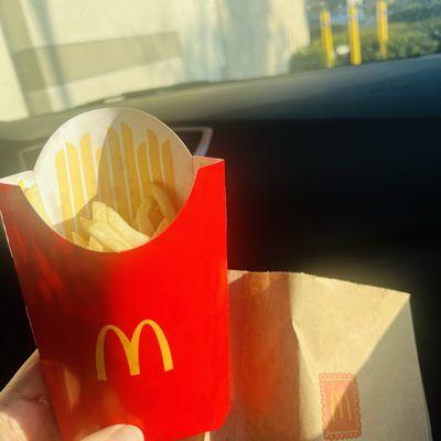 Half fries again