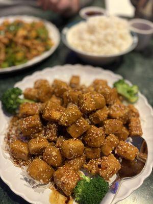 Sesame tofu