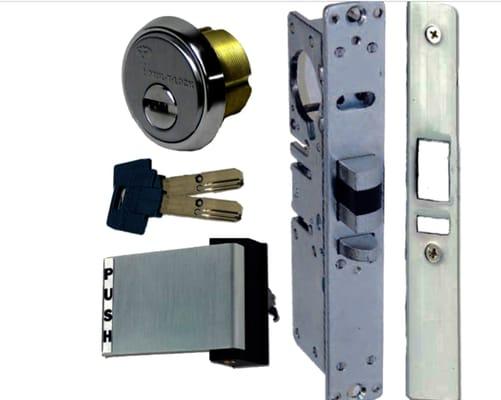 Adams rite Building front door lock