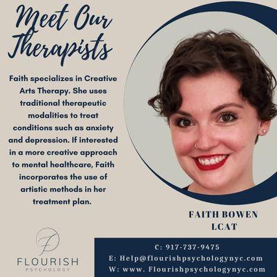 Faith Bowen | Board-Certified Therapist | Specialist in Art Therapy, Anxiety & Depression