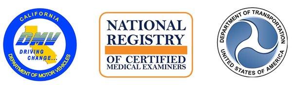 FMCSA, certified medical examiner for the Department of Transportation.  DOT Physical exams only $85