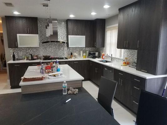 New custon kitchen in Paramus