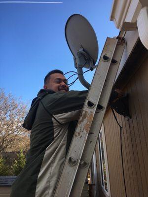 Satellite Dish Removal