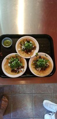 Classic tacos , Cauliflower steak sandwich,taca tacos,