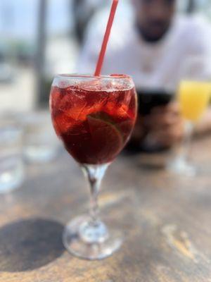 Bottomless sangria $21