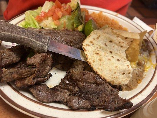 Carne Asada Plate