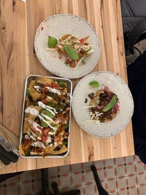 Beyond crispy taco, kondo nachos + grilled chicken, and carve asada taco