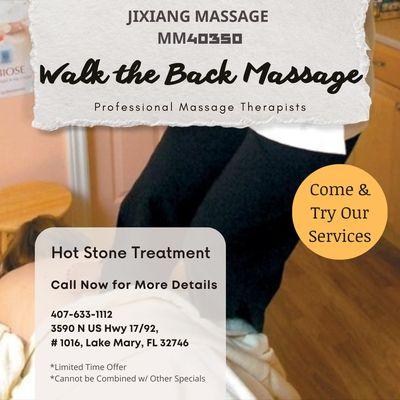 Jixiang Massage
 MM40350
 Call us at 407-633-1112