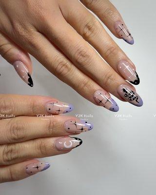 Call or Text :(626)-796-9999.  GelX with design #korean nail art#apresgelx #gelbuilder #nailart #pedicure #japanesegel #naildesign