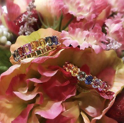 Multicolor sapphires!