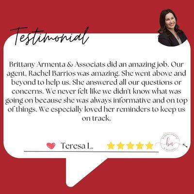 Thank you for the great review, Teresa!