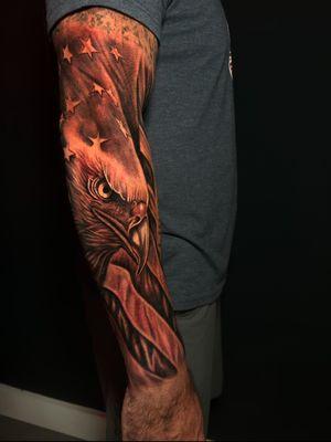 Sleeve patriot tattoo