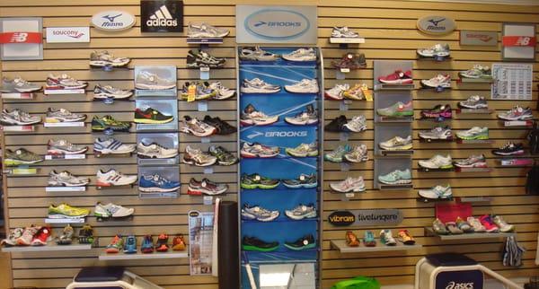 Our ever-expanding shoe selection!