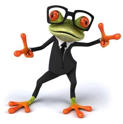 Meet Earni the Marketing Frog