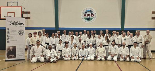 Recent cross-dojo training with several Sacramento members.  One of many benefits of the SKA organization.