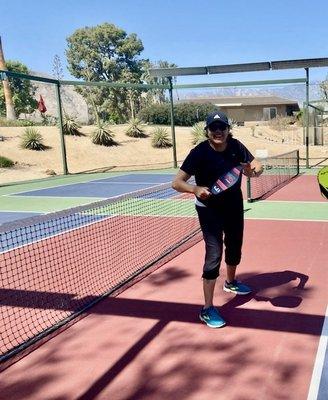 Back on the pickleball courts