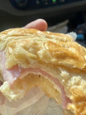 They have delicious Ham, Egg, & Cheese Croissants and great looking Bacon, Egg, & Cheese, or Sausage, Egg, & Cheese Biscuits!