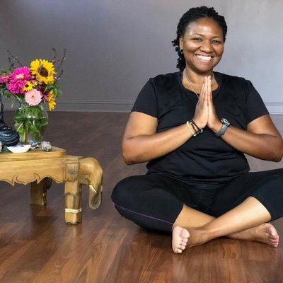 Teacher Nicole Durant makes yoga accessible for all!