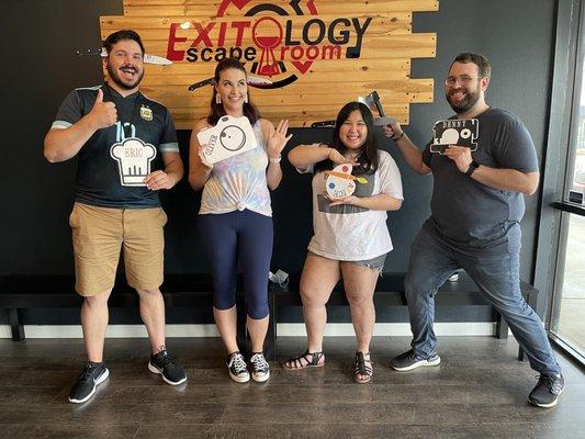 We escaped the horror nursery rhyme at 36 minutes! So fun!