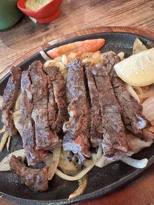 Beef fajitas